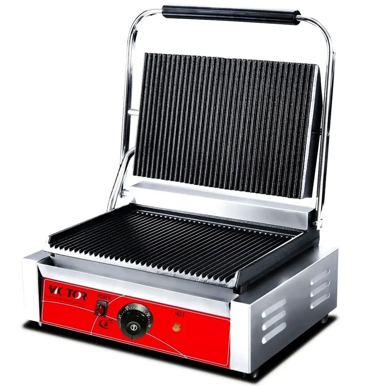 ساندویچ میکر تک صفحه شیار دار ویکتور - VICTOR