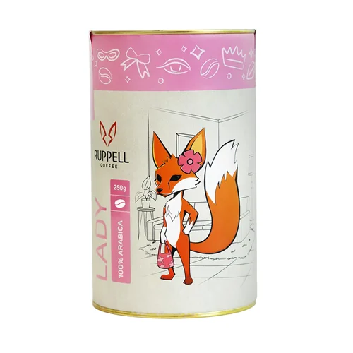 دانه قهوه اسپرسو لِیدی روپل (250 گرم)