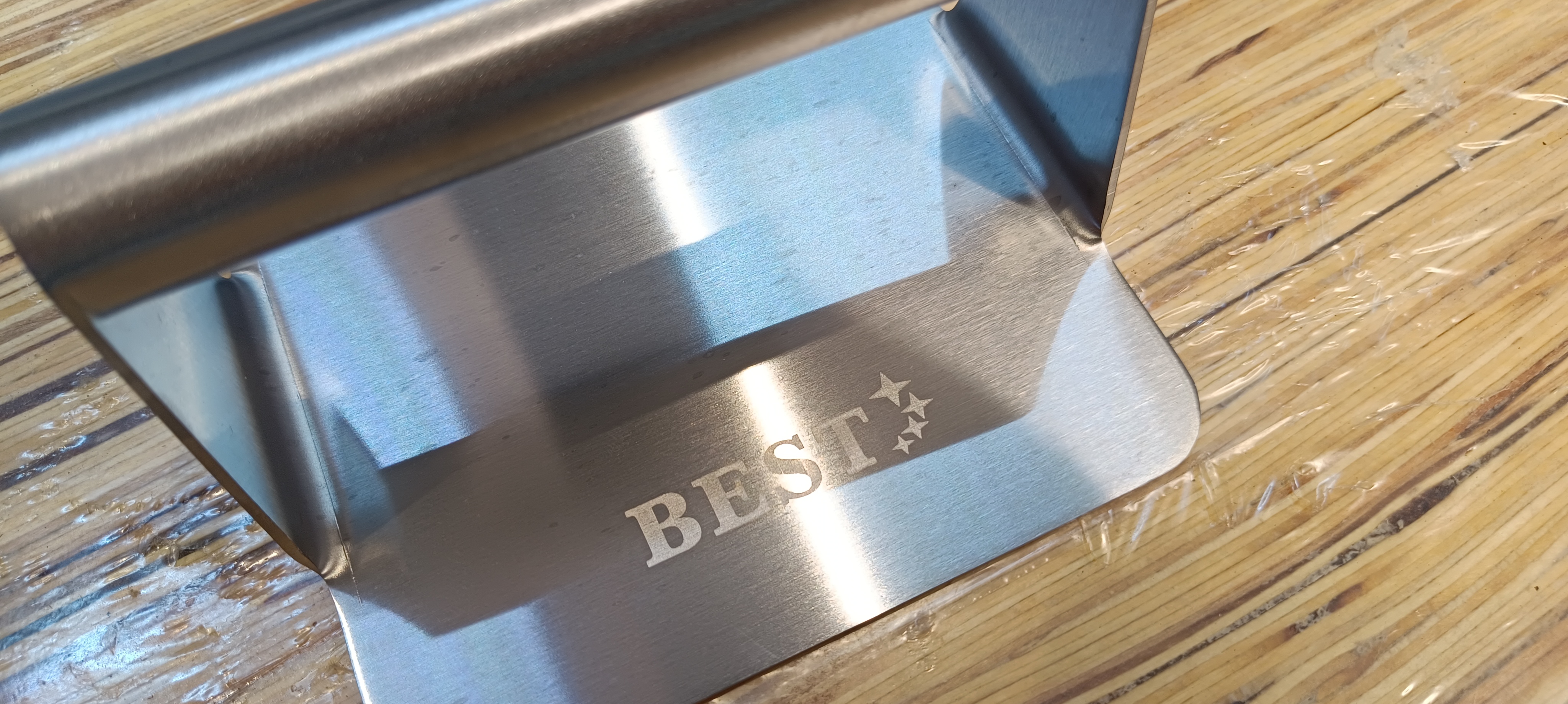 پرس برگر و گریل (اسمش برگر) مربع استیل بست - BEST